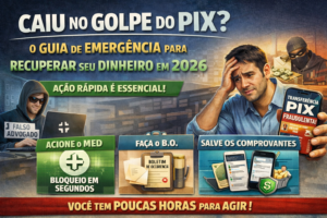 Caiu no Golpe do PIX? O Guia de Emergência para Tentar Recuperar seu Dinheiro em 2026